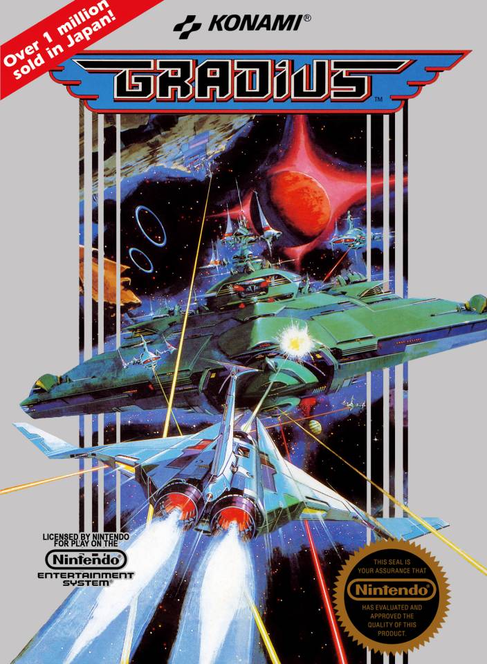 Gradius Box Art